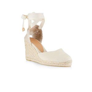 New Castañer Carina Canvas Wedge Sandal